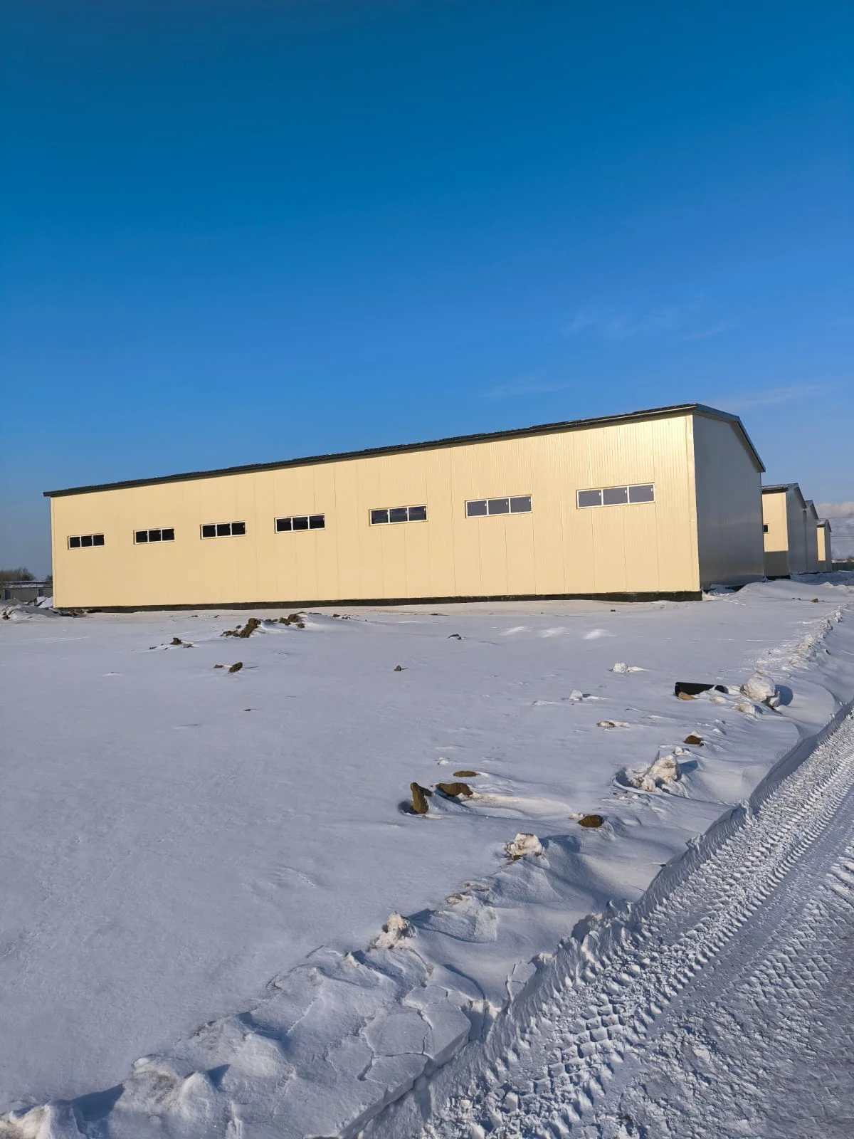 Installation of Engineering Security Systems for the Utility Building of a Shift Camp